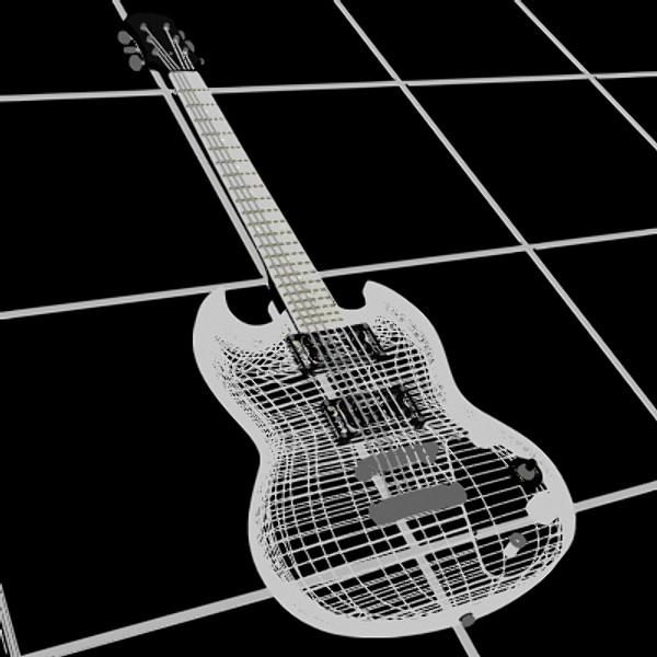 3d lwo epiphone gibson sg special - Epiphone/Gibson SG Special... by Joel Gafford